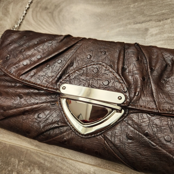 Costa Blanca Brown Clutch Purse - Picture 3 of 8